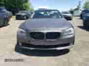 2013 BMW 7 Series 740Li xDrive with VIN WBAYF4C55DDE23588, listed as a Copart auction lot 57968395 with 53,166 mi miles and Salvage title. Bid and sale history available at DreamBid. Image 5.