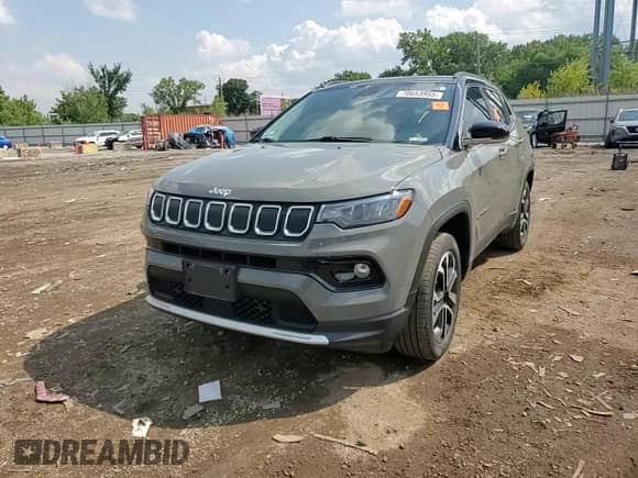2022 Jeep Compass Limited с VIN 3C4NJDCB9NT102222, выставлен на аукционе Copart как лот 70653955 с пробегом 28 241 миль миль и Списание • Salvage title. История ставок и продаж доступна на DreamBid. Изображение 14.