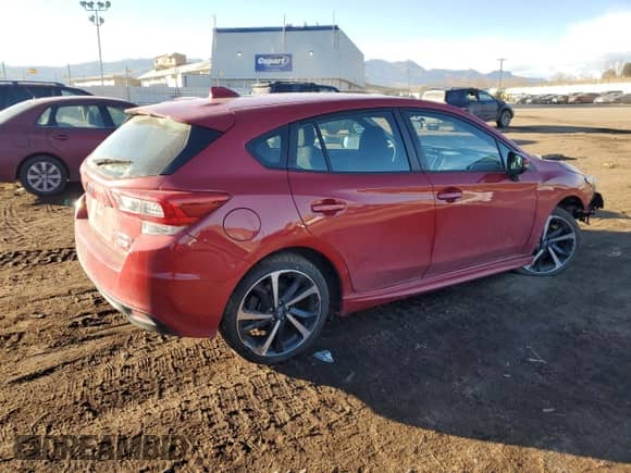 2021 Subaru Impreza Special Sports с VIN 4S3GTAJ67M1713668, выставлен на аукционе Copart как лот 88664475 с пробегом Не указан миль и Списание • Salvage title. История ставок и продаж доступна на DreamBid. Изображение 3.