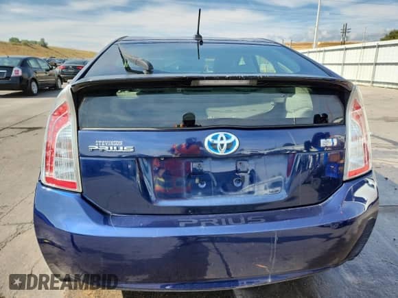 2012 Toyota Prius Three with VIN JTDKN3DU4C1503070, listed as a Copart auction lot 70491285 with 172,675 mi miles and Salvage title. Bid and sale history available at DreamBid. Image 6.