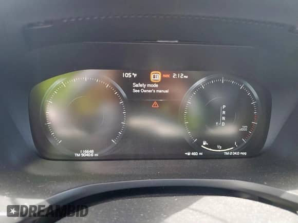 2020 Volvo S60 Momentum with VIN 7JR102FKXLG037322, listed as a Copart auction lot 62218045 with 116,648 mi miles and Salvage title. Bid and sale history available at DreamBid. Image 9.