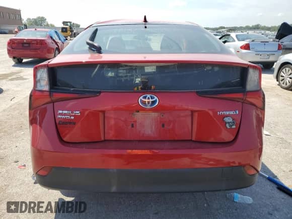 2019 Toyota Prius LE с VIN JTDL9RFUXK3012482, выставлен на аукционе Copart как лот 68946585 с пробегом 137 292 миль миль и Списание • Salvage title. История ставок и продаж доступна на DreamBid. Изображение 6.