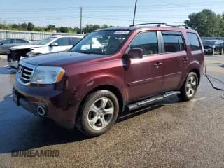 2014 Honda Pilot EX-L with VIN 5FNYF4H77EB028364, listed as a Copart auction lot 80472775 with 156,235 mi miles and Salvage title. Bid and sale history available at DreamBid. Image 1.