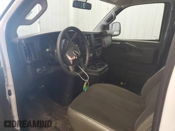 2023 Chevrolet Express Cargo с VIN 1GCWGAFP9P1126958, выставлен на аукционе Copart как лот 63655535 с пробегом 24 564 миль миль и Чистый • Clean title. История ставок и продаж доступна на DreamBid. Изображение 8.