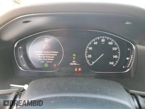 2019 Honda Accord EX-L с VIN 1HGCV1F55KA144942, выставлен на аукционе Copart как лот 86603285 с пробегом 126 740 миль миль и Списание • Salvage title. История ставок и продаж доступна на DreamBid. Изображение 9.