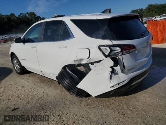 2024 Chevrolet Equinox LT z VIN 3GNAXUEG4RL338120, wystawiony jako Copart lot #81329615 z przebiegiem 42 806 mil mil oraz Czysty tytuł • Clean title. Historia ofert i sprzedaży dostępna na DreamBid. Obrazek 2.