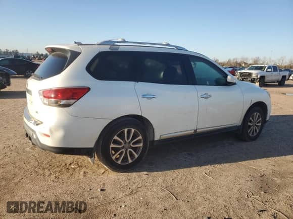 2014 Nissan Pathfinder S with VIN 5N1AR2MN4EC699498, listed as a Copart auction lot 48563295 with 164,183 mi miles and Clean title. Bid and sale history available at DreamBid. Image 3.