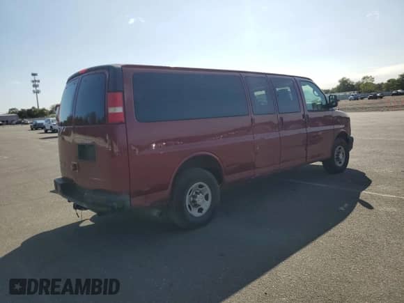 2009 Chevrolet Express Passenger z VIN 1GAHG39K891171907, wystawiony jako Copart lot #69014365 z przebiegiem 182 212 mil mil oraz Czysty tytuł • Clean title. Historia ofert i sprzedaży dostępna na DreamBid. Obrazek 3.