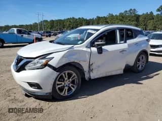 2015 Nissan Murano Platinum z VIN 5N1AZ2MG9FN235209, wystawiony jako Copart lot #87434475 z przebiegiem 176 295 mil mil oraz Szkoda całkowita • Salvage title. Historia ofert i sprzedaży dostępna na DreamBid. Obrazek 1.