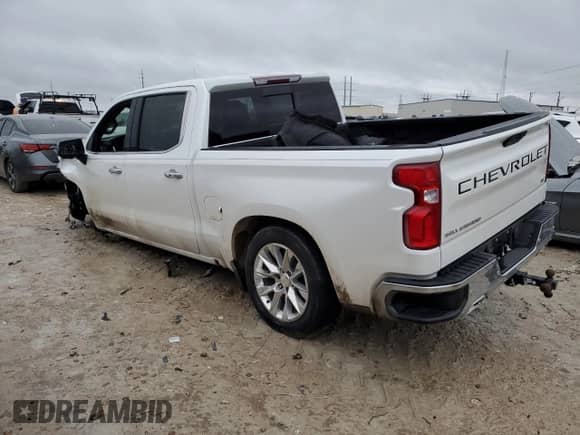2020 Chevrolet Silverado 1500 LTZ с VIN 3GCUYGET7LG164285, выставлен на аукционе Copart как лот 44629675 с пробегом 59 622 миль миль и Списание • Salvage title. История ставок и продаж доступна на DreamBid. Изображение 2.