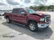 2017 GMC Sierra 1500 SLT with VIN 3GTU2NEC1HG378962, listed as a Copart auction lot 70701025 with 163,364 mi miles and Salvage title. Bid and sale history available at DreamBid. Image 4.