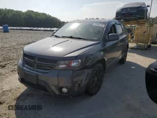 2015 Dodge Journey R/T with VIN 3C4PDDEG5FT675743, listed as a Copart auction lot 62596155 with Not provided miles and Salvage title. Bid and sale history available at DreamBid. Image 1.