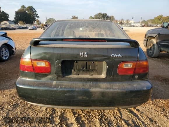 1994 Honda Civic with VIN JHMEH9692RS011204, listed as a Copart auction lot 78037084 with 46,313 mi miles and Salvage title. Bid and sale history available at DreamBid. Image 6.
