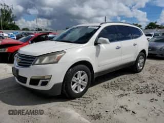 2014 Chevrolet Traverse LT with VIN 1GNKVGKD7EJ377131, listed as a Copart auction lot 83989575 with 106,194 mi miles and Non repairable. Bid and sale history available at DreamBid. Image 1.