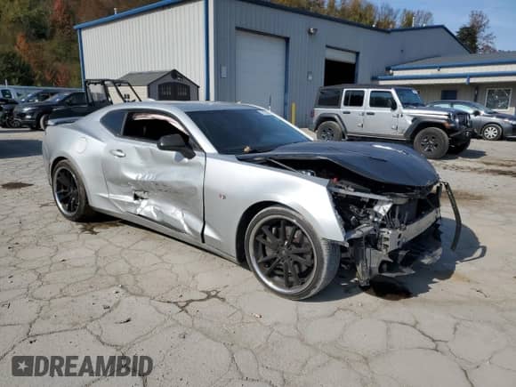 2016 Chevrolet Camaro 1SS with VIN 1G1FF1R7XG0150635, listed as a Copart auction lot 77271814 with 91,104 mi miles and Salvage title. Bid and sale history available at DreamBid. Image 4.