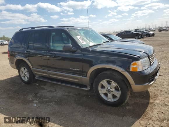 2004 Ford Explorer Eddie Bauer with VIN 1FMZU74W44UA02749, listed as a Copart auction lot 71085515 with 88,963 mi miles and Salvage title. Bid and sale history available at DreamBid. Image 4.