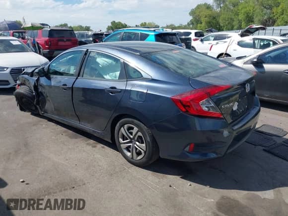 2016 Honda Civic LX with VIN 19XFC2F56GE246942, listed as a IAAI auction lot 43050802 with 99,087 mi miles and . Bid and sale history available at DreamBid. Image 3.