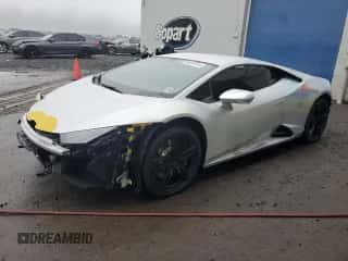 2020 Lamborghini Huracan z VIN ZHWUF5ZF6LLA14566, wystawiony jako Copart lot #84107514 z przebiegiem 10 503 mil mil oraz Szkoda całkowita • Salvage title. Historia ofert i sprzedaży dostępna na DreamBid. Obrazek 1.