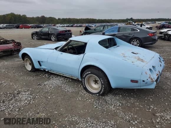 1976 Chevrolet Corvette с VIN 1Z37L6S425517, выставлен на аукционе Copart как лот 80204764 с пробегом 68 546 миль миль и Чистый • Clean title. История ставок и продаж доступна на DreamBid. Изображение 2.