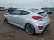 2016 Hyundai Veloster Turbo z VIN KMHTC6AE7GU274957, wystawiony jako Copart lot #85703895 z przebiegiem 61 536 mil mil oraz Szkoda całkowita • Salvage title. Historia ofert i sprzedaży dostępna na DreamBid. Obrazek 2.