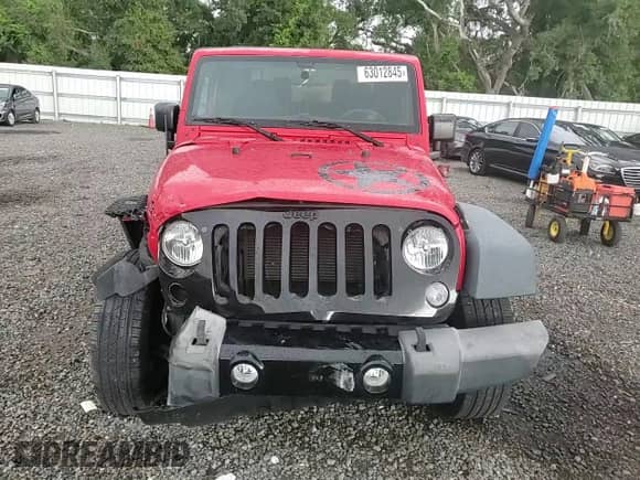 2015 Jeep Wrangler Willys Wheeler with VIN 1C4AJWAGXFL767538, listed as a Copart auction lot 63012845 with 81,414 mi miles and Salvage title. Bid and sale history available at DreamBid. Image 13.