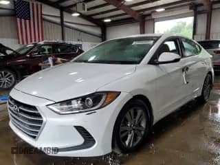 2018 Hyundai Elantra SEL with VIN 5NPD84LFXJH282685, listed as a Copart auction lot 63980905 with 33,281 mi miles and Salvage title. Bid and sale history available at DreamBid. Image 1.