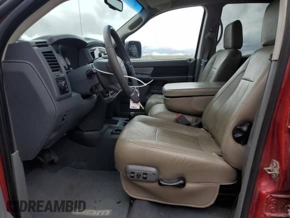 2007 Dodge 2500 SLT with VIN 1D7KS28CX7J562172, listed as a Copart auction lot 57091495 with 178,962 mi miles and Salvage title. Bid and sale history available at DreamBid. Image 7.