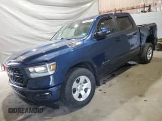 2023 Ram 1500 Big Horn z VIN 1C6SRFFT7PN549959, wystawiony jako Copart lot #66168055 z przebiegiem 43 586 mil mil oraz Szkoda całkowita • Salvage title. Historia ofert i sprzedaży dostępna na DreamBid. Obrazek 1.