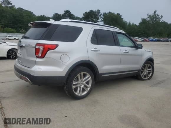 2017 Ford Explorer Limited z VIN 1FM5K7F84HGA26198, wystawiony jako Copart lot #59680335 z przebiegiem 109 336 mil mil oraz Szkoda całkowita • Salvage title. Historia ofert i sprzedaży dostępna na DreamBid. Obrazek 3.