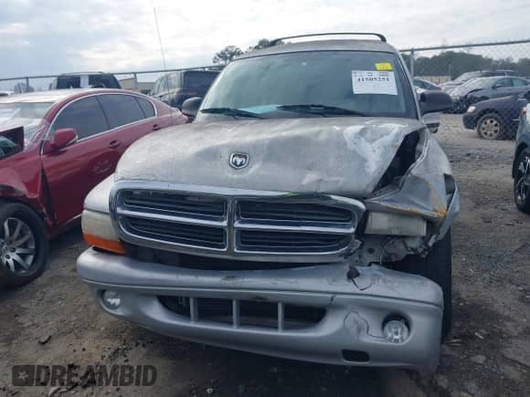 2002 Dodge Durango SLT with VIN 1B4HR48N72F124778, listed as a IAAI auction lot 41505251 with 264,232 mi miles and . Bid and sale history available at DreamBid. Image 13.