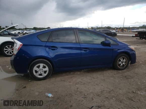 2010 Toyota Prius II with VIN JTDKN3DU3A0171447, listed as a Copart auction lot 83853715 with 198,368 mi miles and Clean title. Bid and sale history available at DreamBid. Image 3.