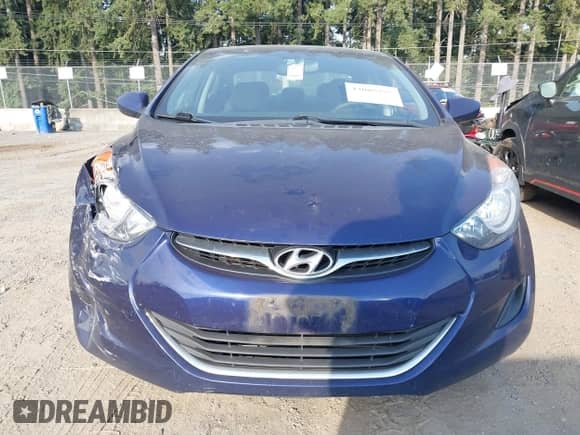 2012 Hyundai Elantra Limited with VIN 5NPDH4AEXCH096061, listed as a IAAI auction lot 43085355 with 106,492 mi miles and . Bid and sale history available at DreamBid. Image 11.