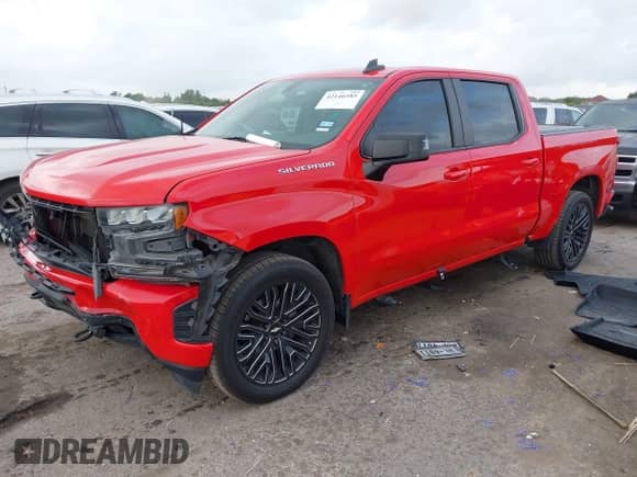 2019 Chevrolet Silverado 1500 RST z VIN 1GCPWDED1KZ114698, wystawiony jako IAAI lot #42146585 z przebiegiem 114 587 mil mil oraz . Historia ofert i sprzedaży dostępna na DreamBid. Obrazek 2.