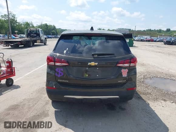 2024 Chevrolet Equinox LT with VIN 3GNAXUEG9RL175027, listed as a IAAI auction lot 42721621 with 18,209 mi miles and . Bid and sale history available at DreamBid. Image 17.