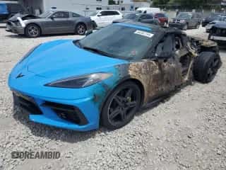 2020 Chevrolet Corvette 2LT с VIN 1G1Y72D48L5109331, выставлен на аукционе Copart как лот 50282194 с пробегом Не указан миль и На запчасти • Non repairable. История ставок и продаж доступна на DreamBid. Изображение 1.