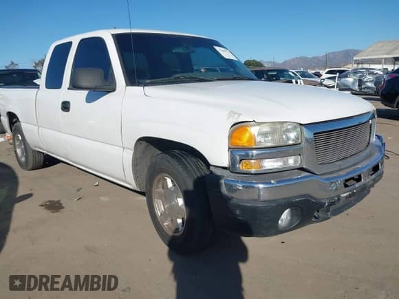2004 GMC Sierra 1500 with VIN 1GTEC19X54Z353628, listed as a IAAI auction lot 41409973 with 198,436 mi miles and . Bid and sale history available at DreamBid. Image 1.