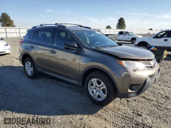 2015 Toyota RAV4 LE with VIN JTMBFREV9FD125919, listed as a Copart auction lot 85890815 with 114,824 mi miles and Salvage title. Bid and sale history available at DreamBid. Image 4.