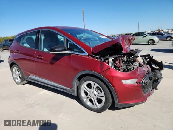 2018 Chevrolet Bolt EV LT with VIN 1G1FW6S07J4141210, listed as a Copart auction lot 82664565 with 48,583 mi miles and Clean title. Bid and sale history available at DreamBid. Image 4.
