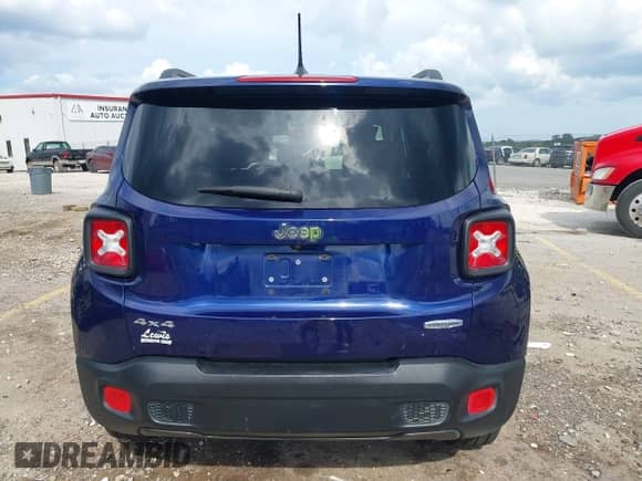 2017 Jeep Renegade Altitude with VIN ZACCJBBB0HPE65291, listed as a IAAI auction lot 43341027 with 107,891 mi miles and . Bid and sale history available at DreamBid. Image 16.