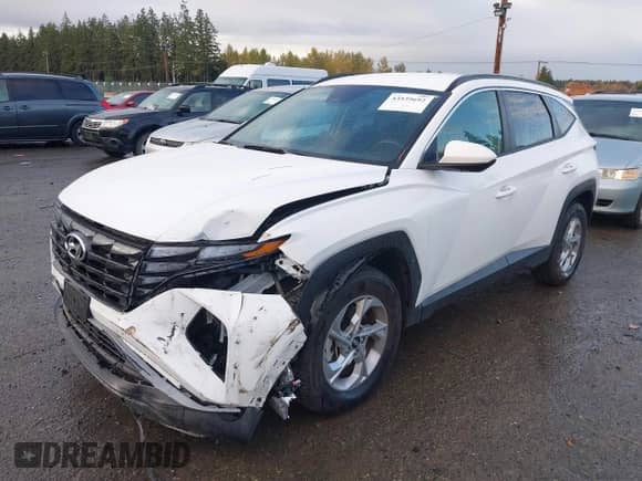 2024 Hyundai Tucson SEL z VIN 5NMJBCDE2RH421639, wystawiony jako IAAI lot #43539692 z przebiegiem 37 859 mil mil oraz . Historia ofert i sprzedaży dostępna na DreamBid. Obrazek 2.