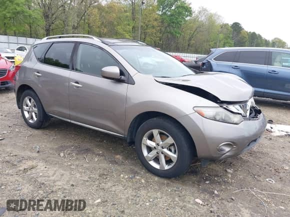 2010 Nissan Murano SL z VIN JN8AZ1MU9AW018593, wystawiony jako IAAI lot #39164885 z przebiegiem 192 754 mil mil oraz . Historia ofert i sprzedaży dostępna na DreamBid. Obrazek 1.