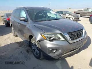 2017 Nissan Pathfinder S with VIN 5N1DR2MN3HC680314, listed as a IAAI auction lot 43458088 with 145,947 mi miles and . Bid and sale history available at DreamBid. Image 1.