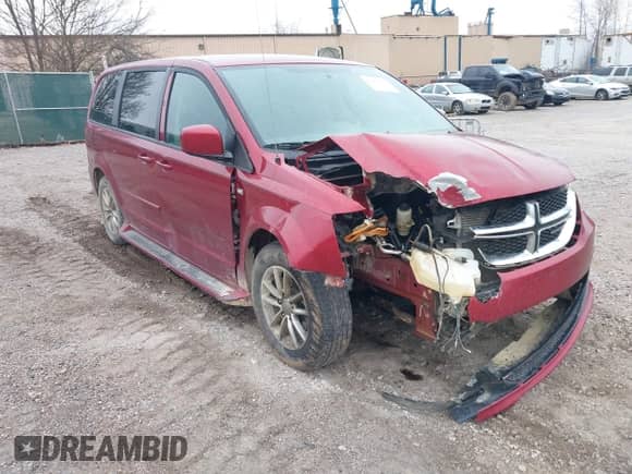 2014 Dodge Grand Caravan SXT with VIN 2C4RDGBG2ER406809, listed as a IAAI auction lot 41493003 with 183,208 mi miles and . Bid and sale history available at DreamBid. Image 6.