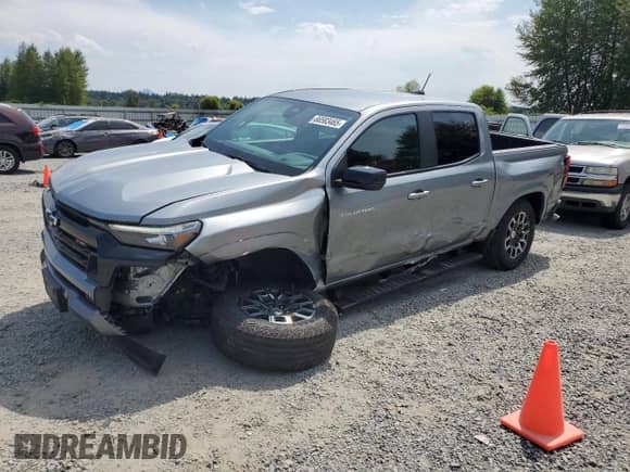 2024 Chevrolet Colorado 4WD Z71 с VIN 1GCPTDEK7R1112017, выставлен на аукционе Copart как лот 66583465 с пробегом 24 119 миль миль и Списание • Salvage title. История ставок и продаж доступна на DreamBid. Изображение 1.