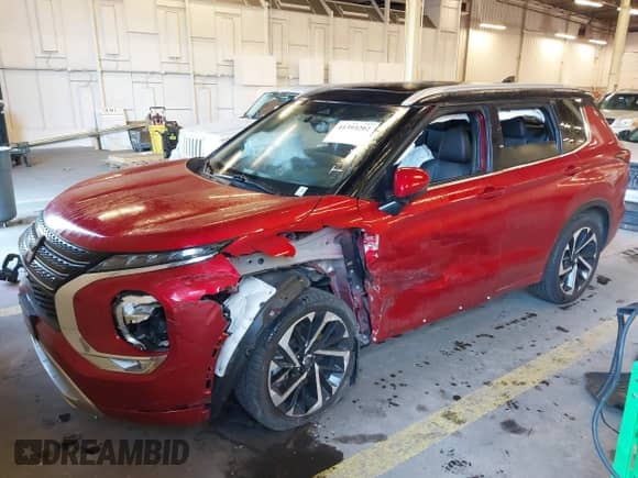 2023 Mitsubishi Outlander SEL z VIN JA4J4VA86PZ007318, wystawiony jako IAAI lot #41393202 z przebiegiem 18 116 mil mil oraz . Historia ofert i sprzedaży dostępna na DreamBid. Obrazek 2.