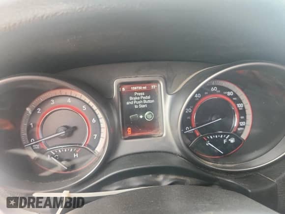 2016 Dodge Journey Crossroad Plus with VIN 3C4PDCGB2GT203285, listed as a Copart auction lot 70141225 with 159,730 mi miles and Salvage title. Bid and sale history available at DreamBid. Image 9.