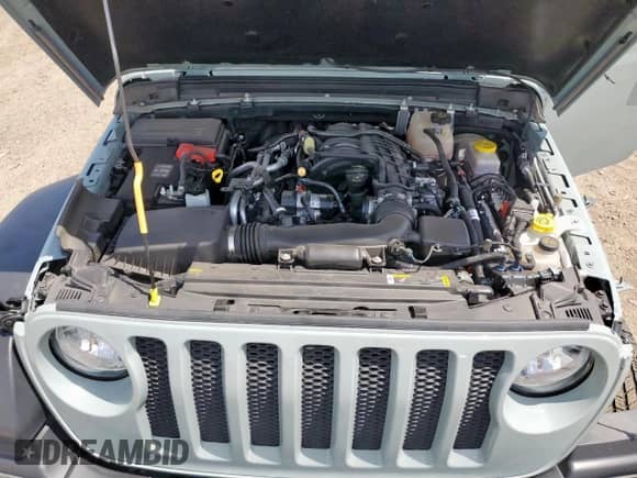 2023 Jeep Wrangler Sport with VIN 1C4HJXAG2PW650279, listed as a Copart auction lot 65038835 with 10,349 mi miles and Salvage title. Bid and sale history available at DreamBid. Image 11.