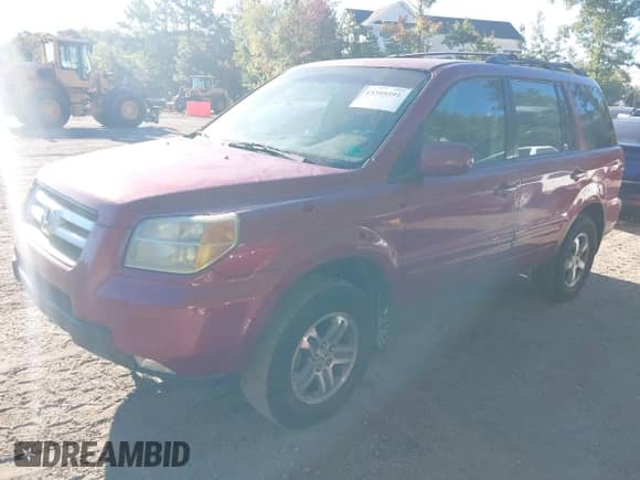 2006 Honda Pilot EX with VIN 5FNYF28476B037447, listed as a IAAI auction lot 43395591 with 165,099 mi miles and . Bid and sale history available at DreamBid. Image 2.