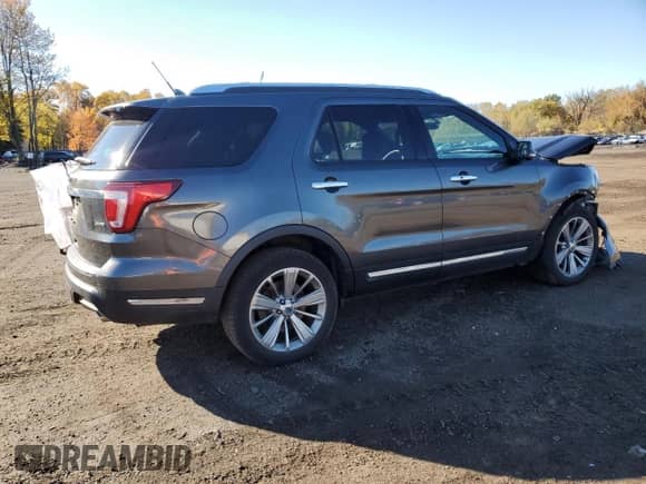 2018 Ford Explorer Limited z VIN 1FM5K8F83JGB14669, wystawiony jako Copart lot #82631515 z przebiegiem 79 251 mil mil oraz Szkoda całkowita • Salvage title. Historia ofert i sprzedaży dostępna na DreamBid. Obrazek 3.