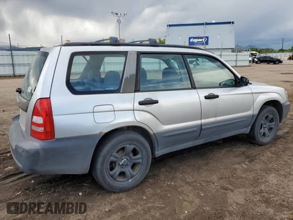 2005 Subaru Forester X with VIN JF1SG63635H741829, listed as a Copart auction lot 58254725 with 211,510 mi miles and Salvage title. Bid and sale history available at DreamBid. Image 3.